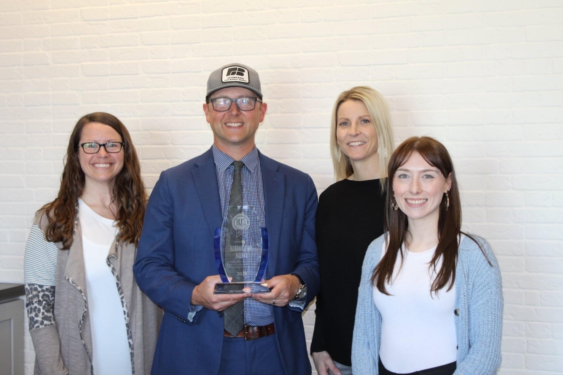 Hendrickson Blue Ribbon Award