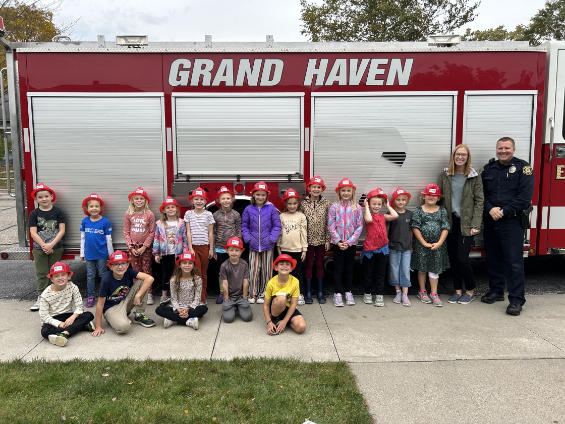 Fire Prevention Day at Grand Haven Christian
