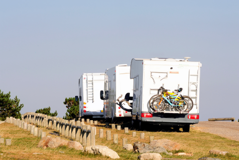 Motor Homes driving